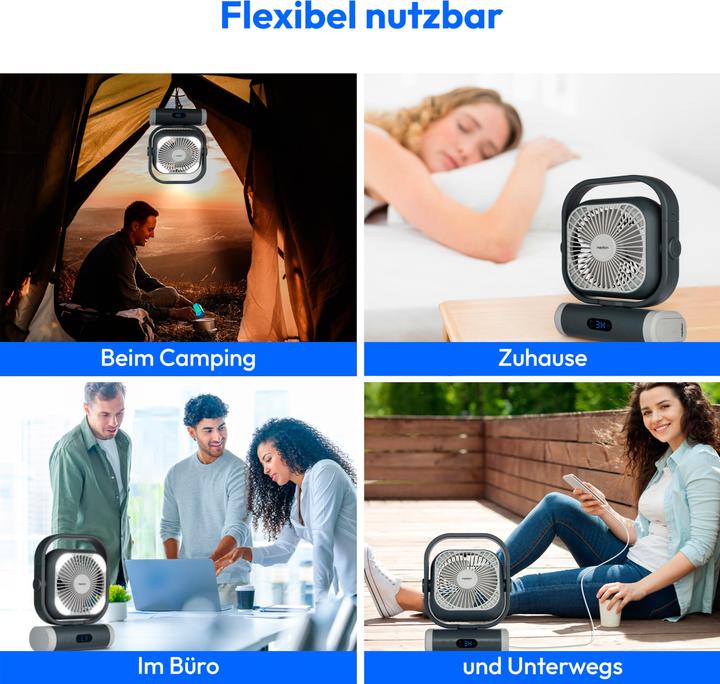 Actual product image Medion LIFE Camping Ventilator E10 TF (48 dB)