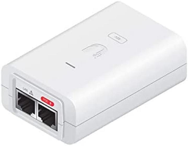 Actual product image Ubiquiti Networks PoE-48-24W-WH - Power Injector (802.3at (PoE+), 24 W)