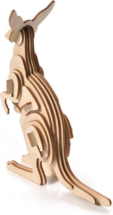Actual product image Little Story Wooden Puzzle Model 3D - Kangaroo (28 pieces)