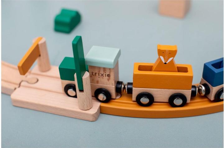 Produktbild Trixie Baby Holz Eisenbahn Set