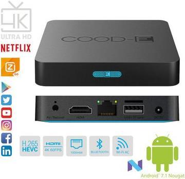 Produktbild CE-Scouting COOD-E TV 4K, Android UHD Streaming Box