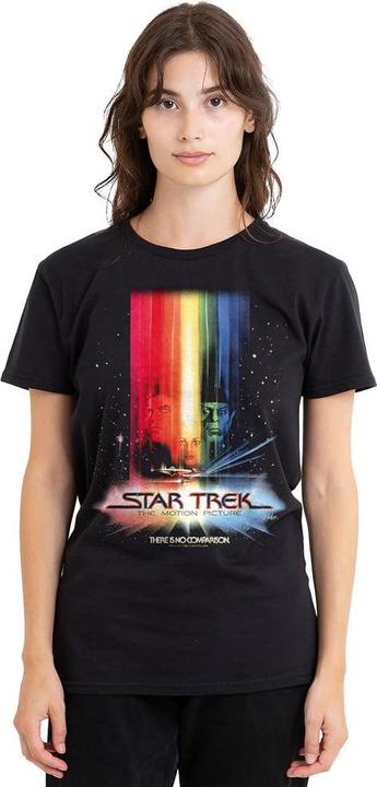 Actual product image Unisex Adult Motion Picture Poster T-Shirt (L)