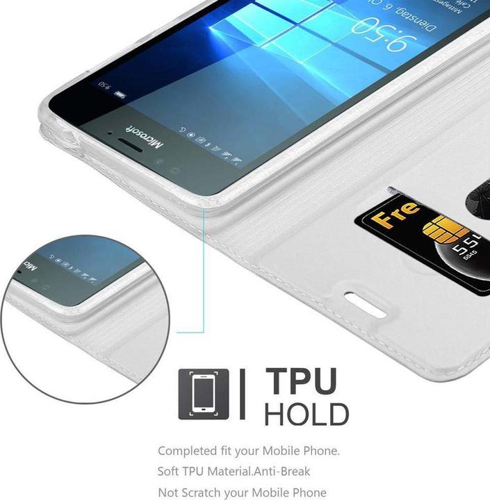 Produktbild Cadorabo Book Classy Style Cover (Microsoft Lumia 950)