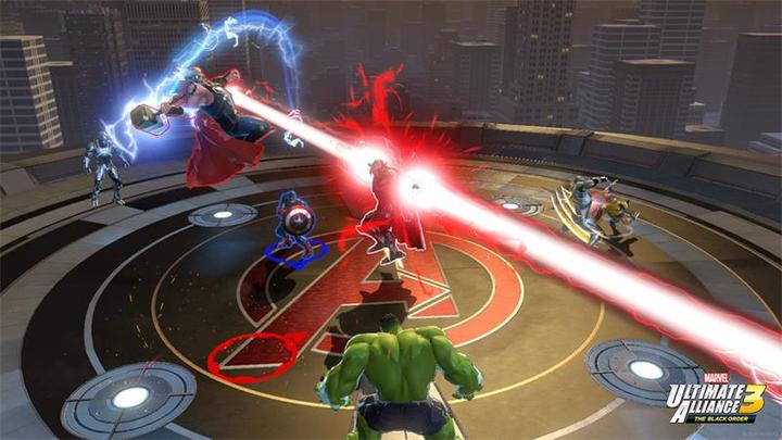 Actual product image Nintendo Marvel Ultimate Alliance 3: The Black Order (Switch, DE)