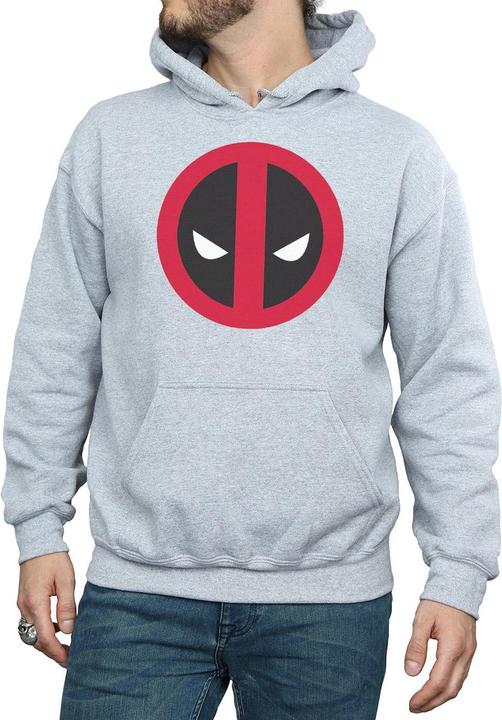 Actual product image Mens Deadpool Large Clean Logo Hoodie (XL)
