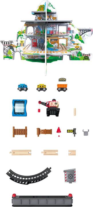 Actual product image Hape Giant mountain mine