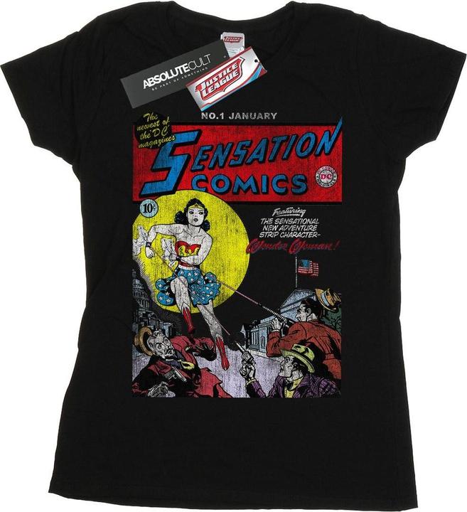Immagine prodotto Wonder Woman Sensation Comics Issue 1 Cover Maglietta Donna (M)