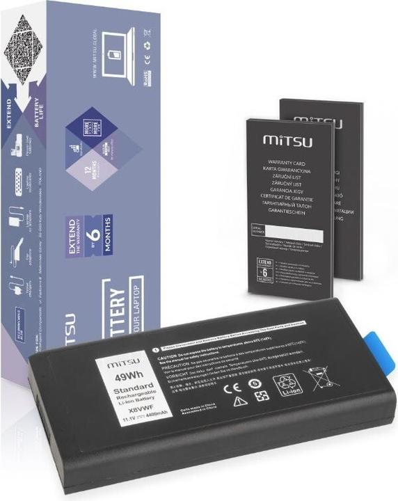 Immagine prodotto Mitsu DELL LATITUDE RUGGED 4400mAh 11.1V