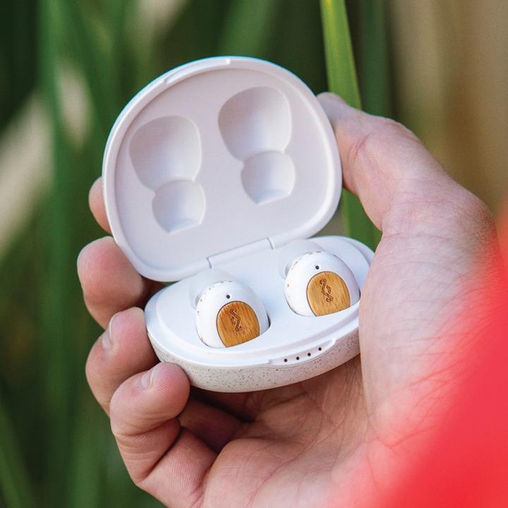 Image du produit House of Marley Écouteurs Bluetooth Champion Ear Buds Cream (8 h, Sans fil)