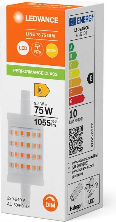 Actual product image Ledvance LED lamp (R7s, 9.50 W, 1055 lm, 20 x, E)