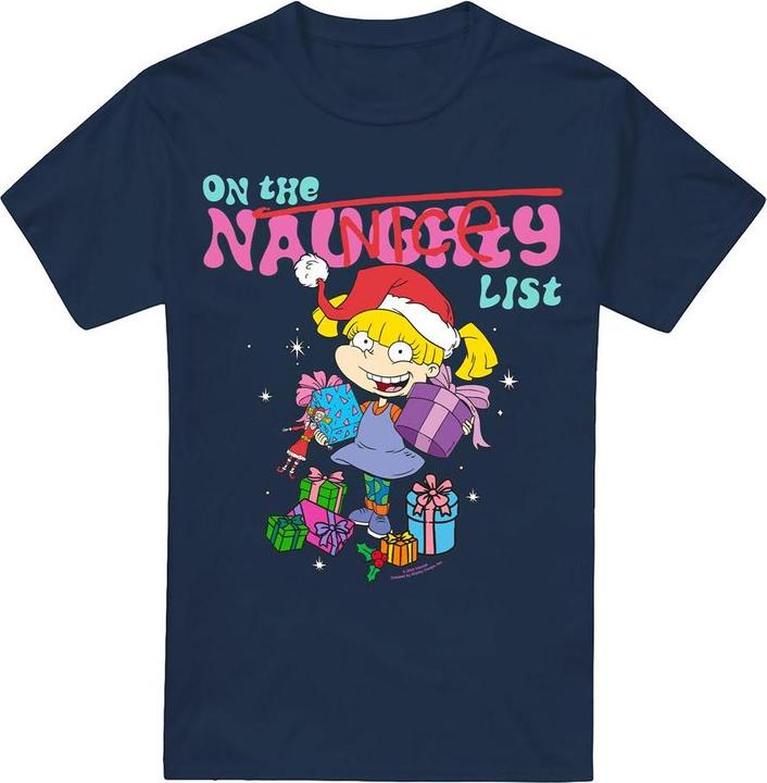 Rugrats Naughty TShirt weihnachtliches Design (S)