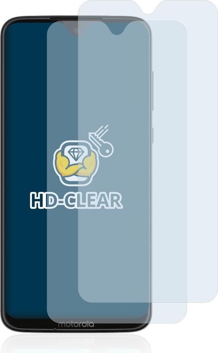 Productafbeelding BROTECT Schutzfolie Displayschutz Displayschutzfolie Folie Klar Transparent (2 Stuk, Motorola Moto G7 Plus)