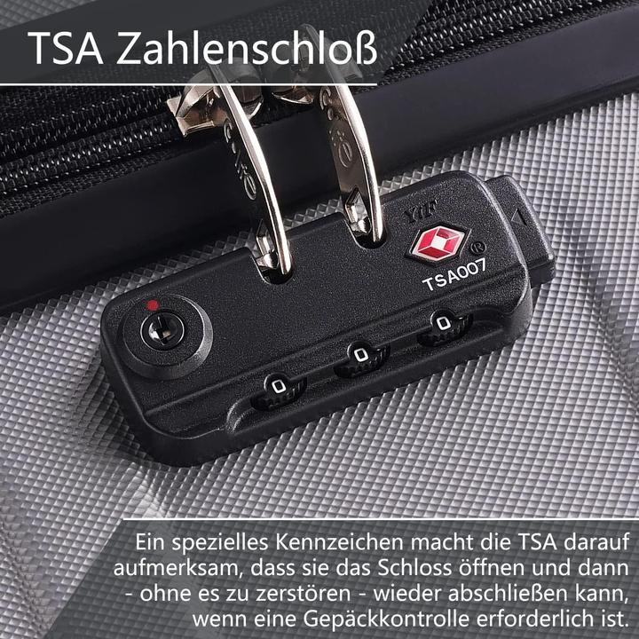Produktbild Coolife Hartschalen-Reisekoffer (930 l, L (90 - 115l))