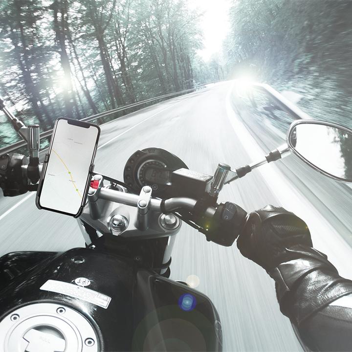 Actual product image LogiLink Smartphone bike mount, straight, for 3.57" smartphones