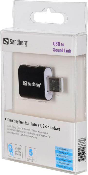 Produktbild Sandberg USB to Sound Link (USB)