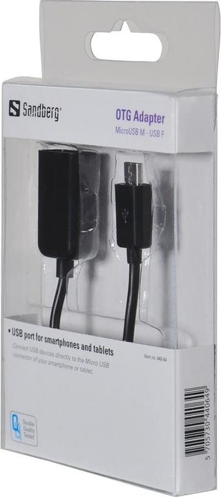 Produktbild Sandberg OTG Adapter MicroUSB-USB/A (USB 2.0)