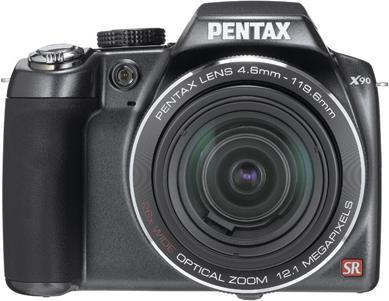 Image du produit Pentax X90, 12MP, zoom WW 26x, vidéo HD, noir (1/2,3'')