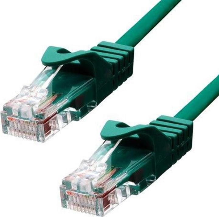Produktbild ProXtend U/UTP CAT5e PVC AWG 24 CU Green 15M (U/UTP, CAT5e, 15 m)