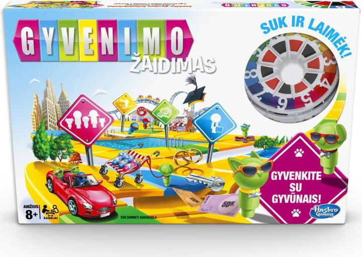 Actual product image Hasbro Game of Life, LT