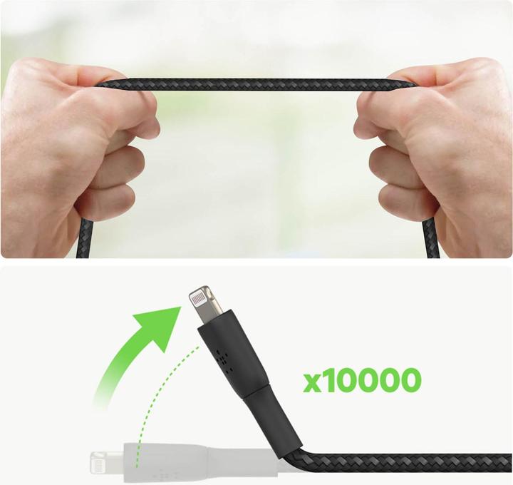 Image du produit Belkin USB A - Lightning (1 m, USB 2.0)