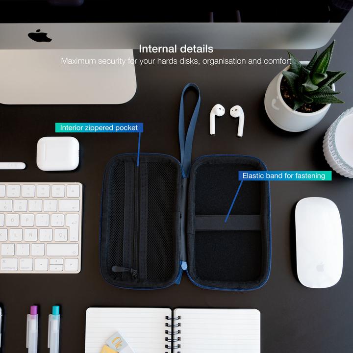 Image du produit Tooq Technology Funda Caja Externa 2.5" Azul Pacifico