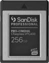 Actual product image SanDisk PRO-CINEMA CFexpress" VPG400 (256 GB, CFexpress type B)