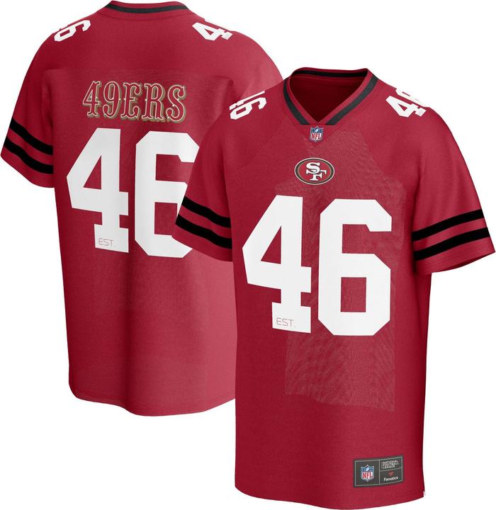 Image du produit Fanatics San Francisco 49ers NFL Poly Mesh Supporters Jersey (XL)