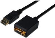 Actual product image MicroConnect DisplayPort cable (0.15 m, DisplayPort)