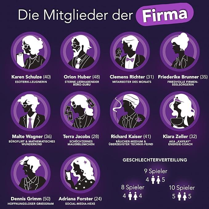 Actual product image Crime Cases The last meeting - murder mystery dinner (German)
