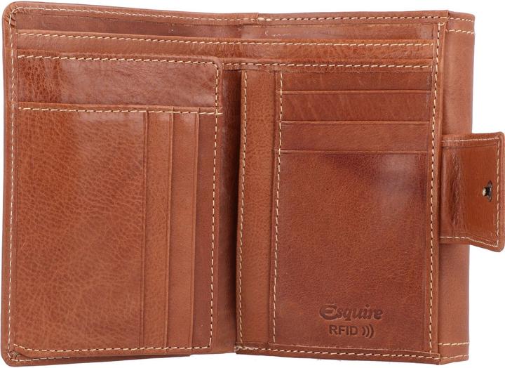 Image du produit Esquire Porte-monnaie Denver RFID en cuir 13,5 cm