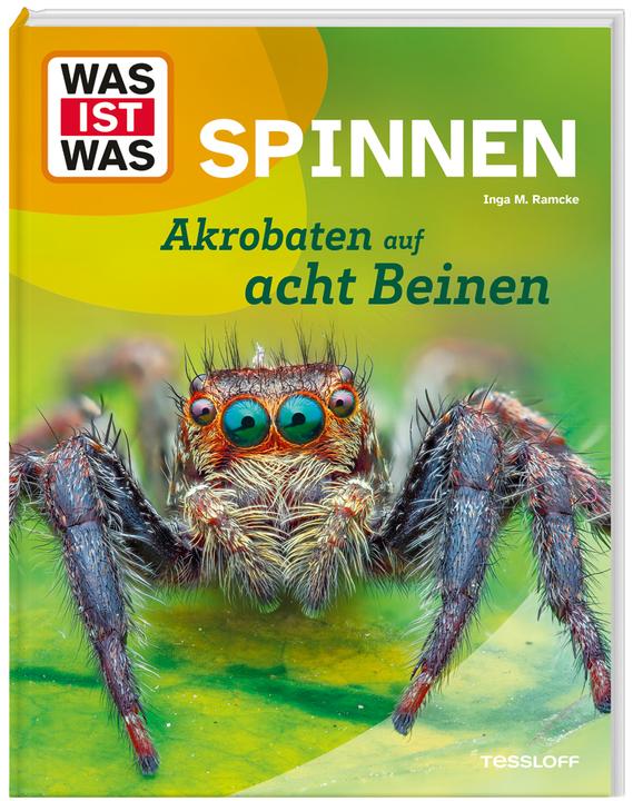Produktbild Tessloff WAS IST WAS Spinnen. Akrobaten auf acht Beinen (Deutsch, Inga Marie Ramcke, 2024)