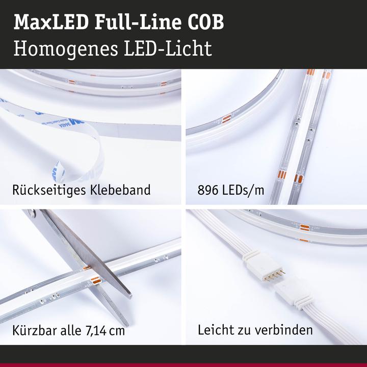 Image du produit Paulmann MaxLED 1000 Full-Line COB Stripe Set (RGBW, 300 cm, Intérieur)