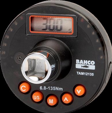 Produktbild Bahco 1/2" Torque & Angle Adaptor 17-340nm (1/2", 17 Nm, 340 Nm)