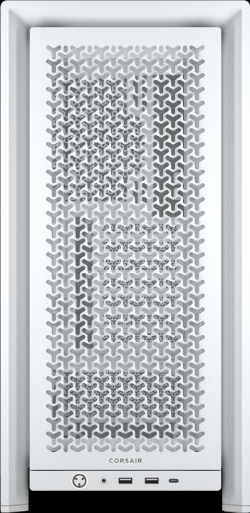 Actual product image Corsair 4000D FRAME WHITE MID CASE (Mini-ITX, ATX, E-ATX, mATX)