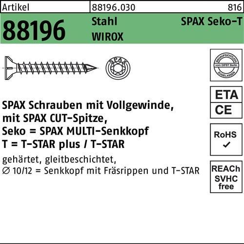 Produktbild Spax Holzbauschrauben (50 Schrauben pro Stück)