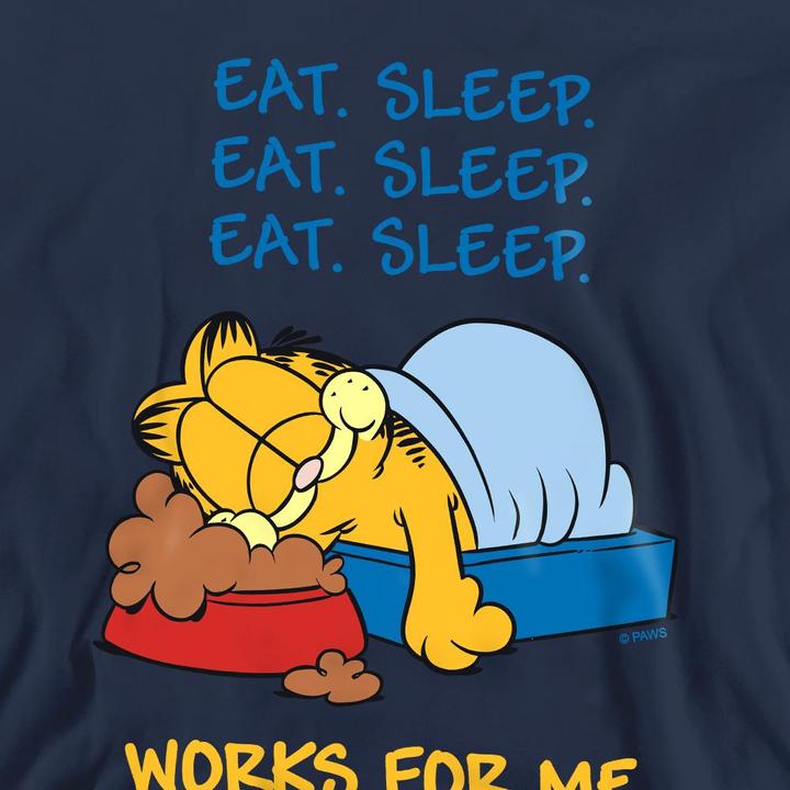 Produktbild Garfield Works For Me Sweatshirt (XL)