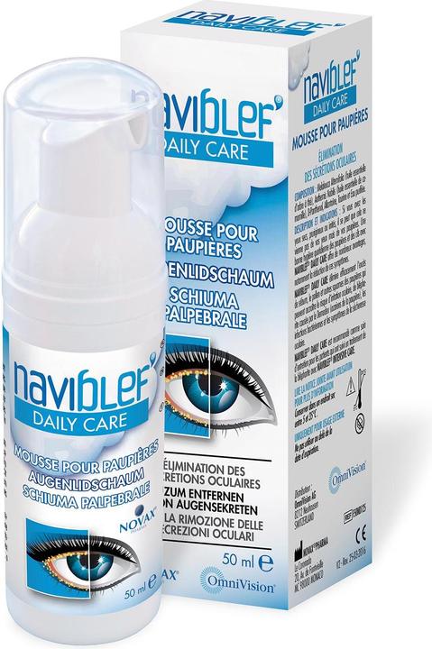 Produktbild Naviblef Daily Care Augenlidschaum (50 ml, Tag)