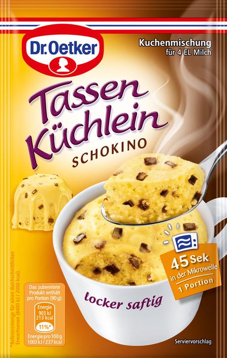 Immagine prodotto Dr. Oetker Torta in tazza al cioccolato (90 g)