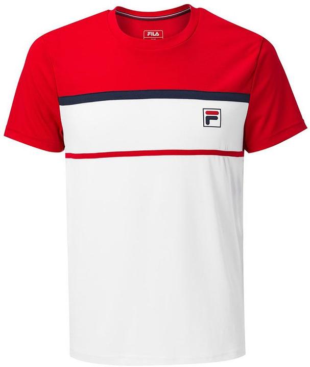 FILA T-Shirt Steve White/Red Man (3XL)