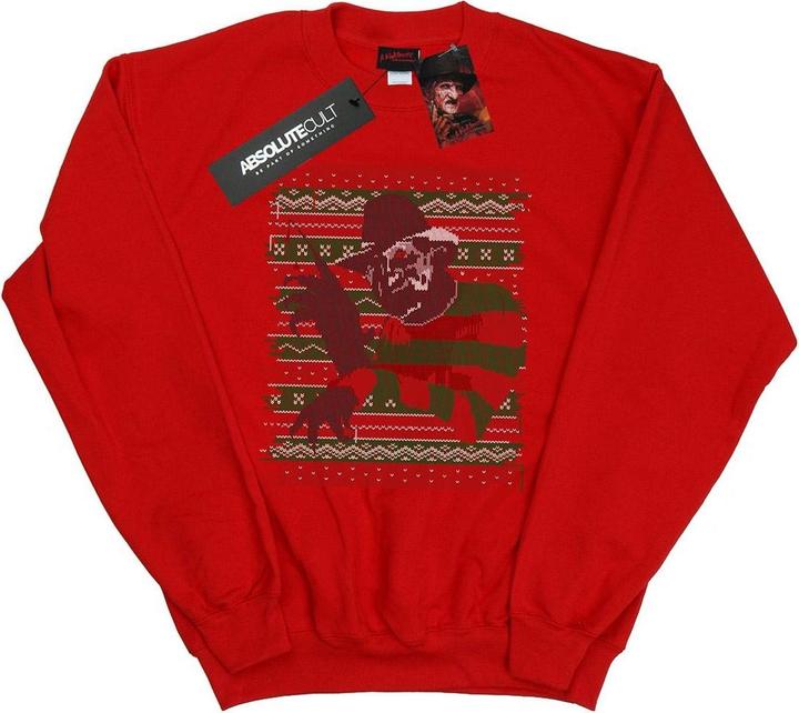 Absolute Cult Christmas Fair Isle Sweatshirt (M)