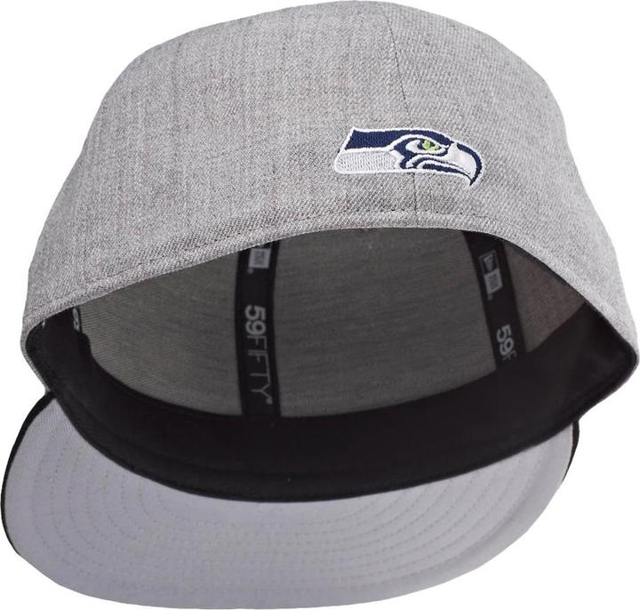 Actual product image New Era 59Fifty Cap - SCREENING Seattle Seahawks gris (7)