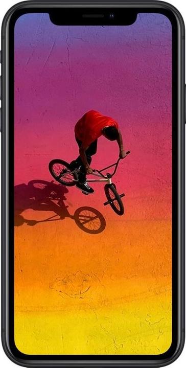 Actual product image T1A Apple iPhone XR Refurbished (128 GB, Black, 6.10", 12 Mpx, Dual SIM, B / Very good)