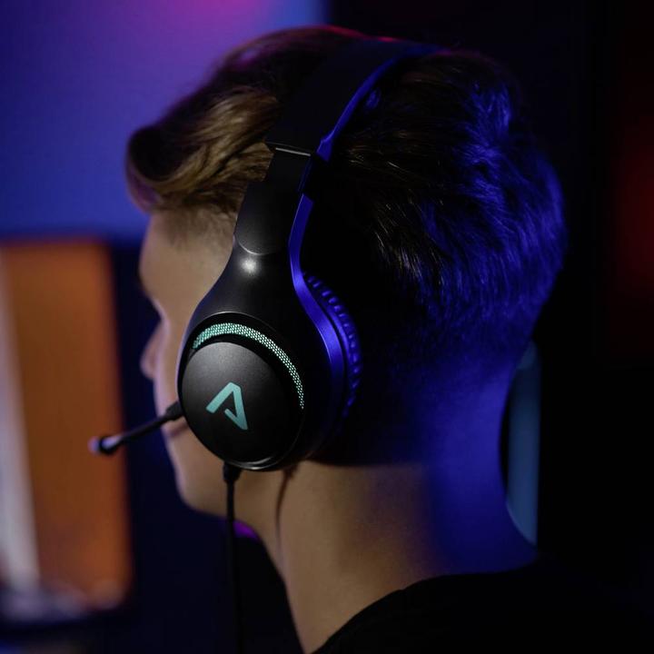Produktbild Lamax LMXHGU1 headphones/headset Wired Head-band Gaming Black (Kabelgebunden)