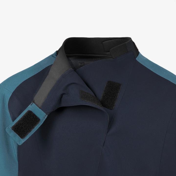 Actual product image Tribord Women's Sailing Windproof Jacket - 500 BLUE