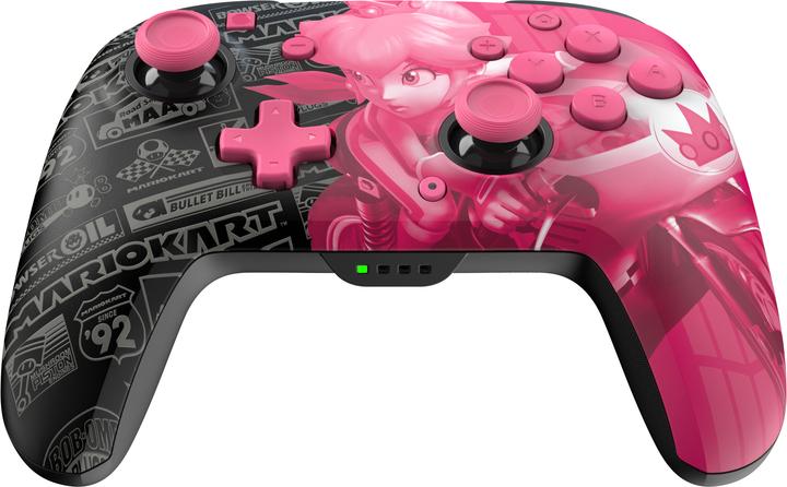 Actual product image PDP Rematch Glow Wireless Grand Prix Peach (Switch, Switch Lite, Switch OLED)