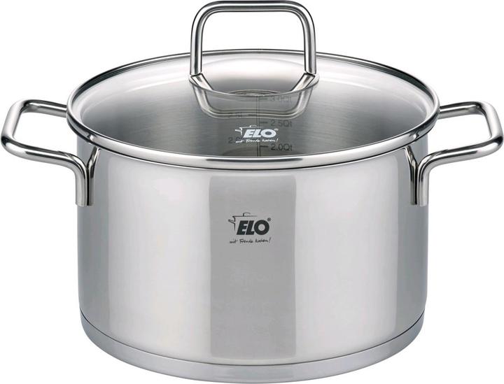 Actual product image ELO Stahlwaren Cookware (20 cm, Pot, Aluminium, Stainless steel)