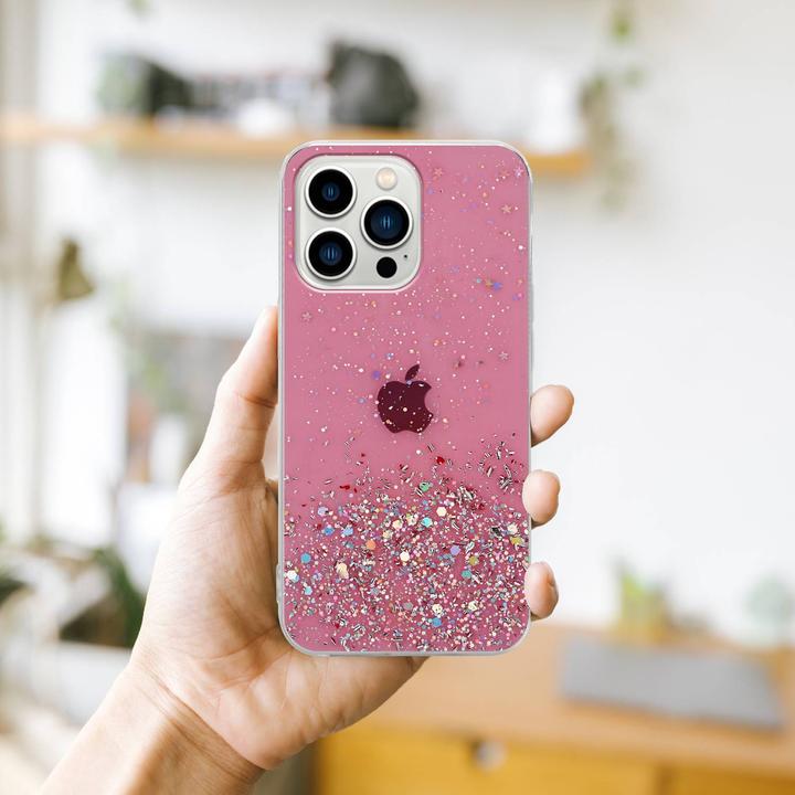 Produktbild Cadorabo TPU Cover funkelnder Glitter (Apple iPhone 13 Pro)