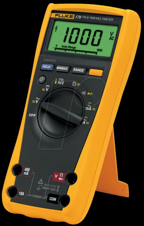 Produktbild Fluke 179 Multimeter (CAT III 1000V, CAT IV 600V)