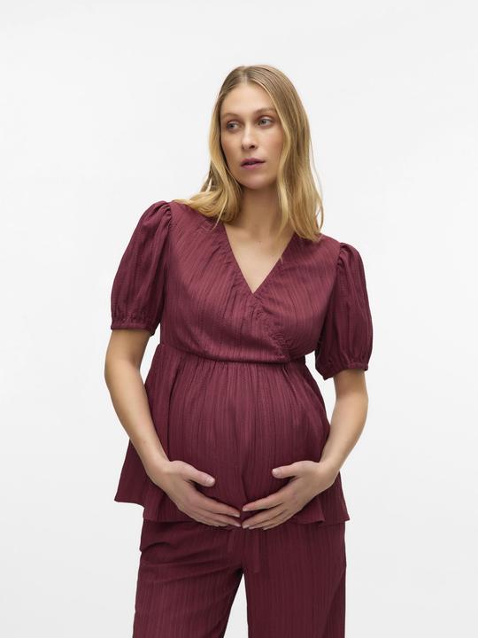 Image du produit Mamalicious Normal geschnitten Rundhals Top Bluse (XXL)
