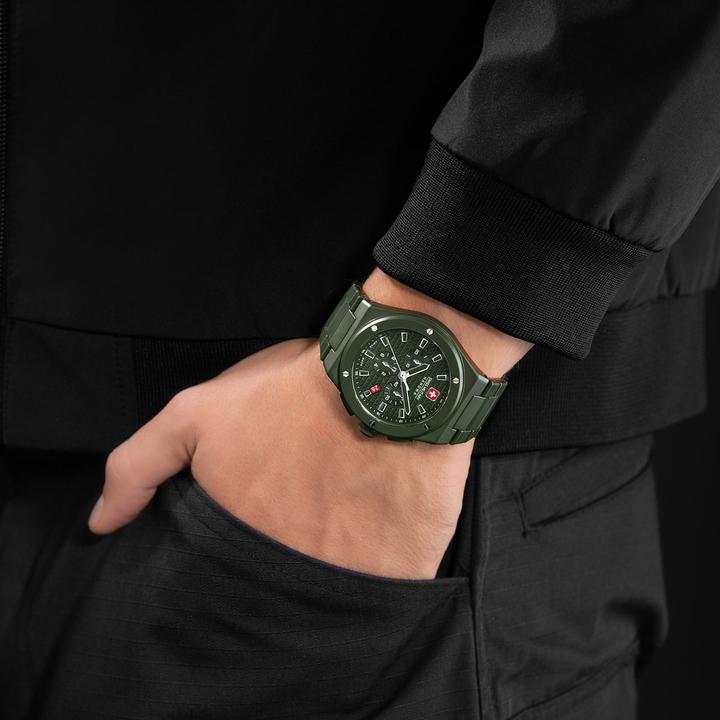 Immagine prodotto Swiss Military Hanowa Ceramica Sidewinder (Orologio da polso analogico, 43 mm)